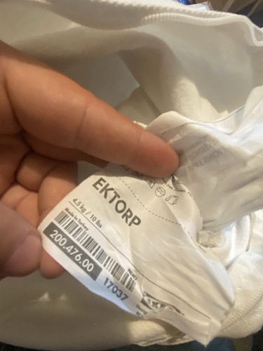 Used ikea ektorp cover - used,