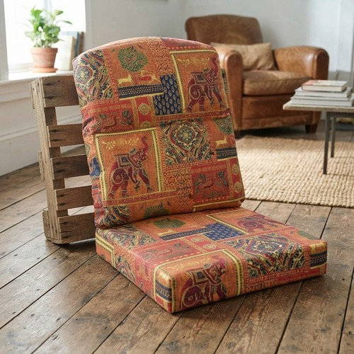 Elegant filled chair cushions - filled,