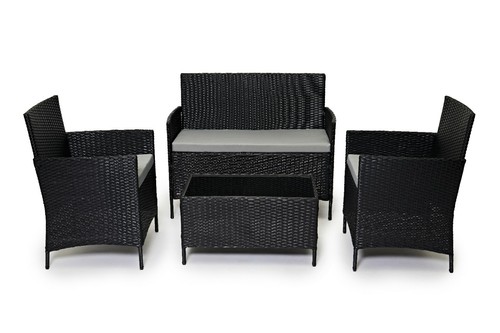 Rattan garden furniture set - rattan,