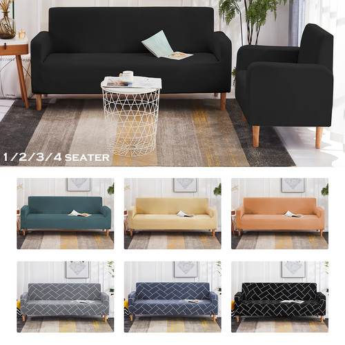4seater slipcover solid - 1/2/3/4seater,