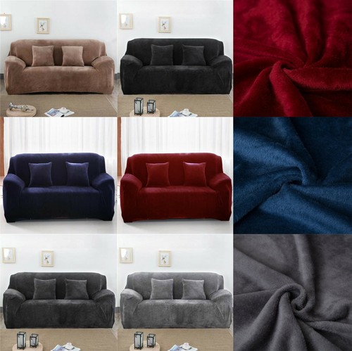 Sofa covers plush velvet - covers,
