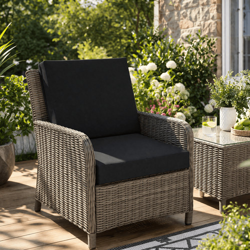 Waterproof rattan garden chair - waterproof,