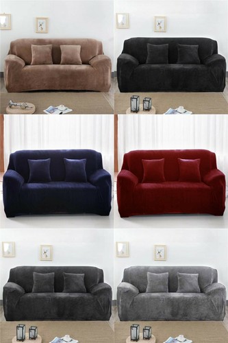 Sofa covers plush velvet - covers,
